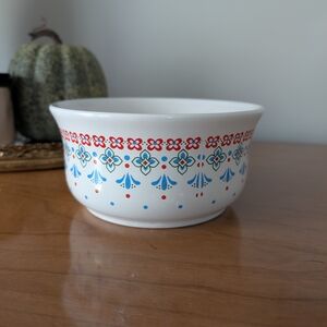 Vintage Floral Patterned Bowl